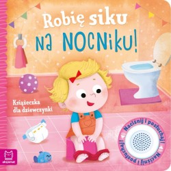 Robię siku na nocniku....